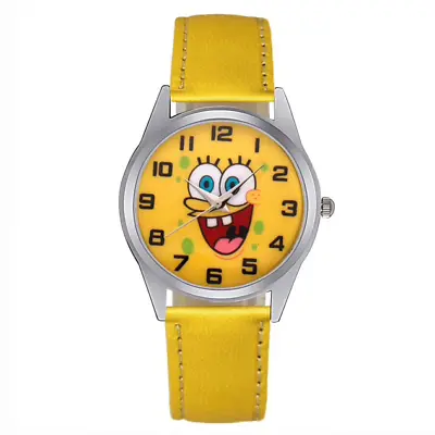 Spongebob Wrist Watch Kids Girls And Boys Gift Jewellery Present Lilo Stitch • £9.99