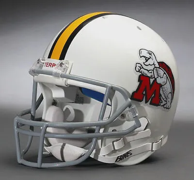 MARYLAND TERRAPINS NCAA Schutt XP Full Size AUTHENTIC Gameday Football Helmet • $319.99