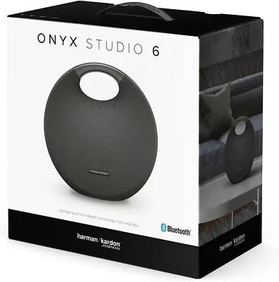 Harman Kardon Onyx Studio 6 Portable Bluetooth Speaker - Black • $489.49