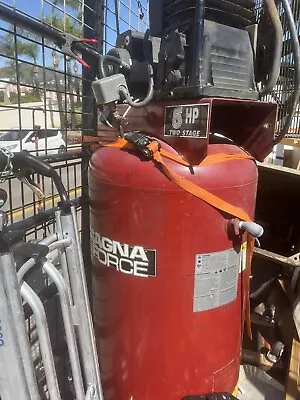 Industrial Magna Force Sanborn Two Stage 5hp 80 Gallon Air Compressor  • $1000