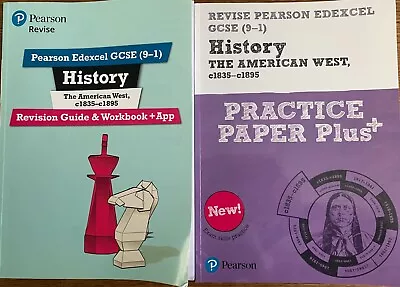 GCSE History Edexcel 9-1 The American West - Revision Guide And Workbook • £5