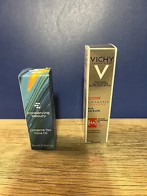 Vichy Liftactiv Supreme Ha Serum & Conserving Beauty Face Oil • $13.99