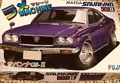 Rare Fujimi 1/24 Mazda Savanna RX3 Molded In Purple Watanabe Wheels • $276.52