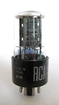 One 1957 RCA 6SN7GTB Tube - Hickok TV7B Tests @ 81/78 Min:50/50 • $8.50