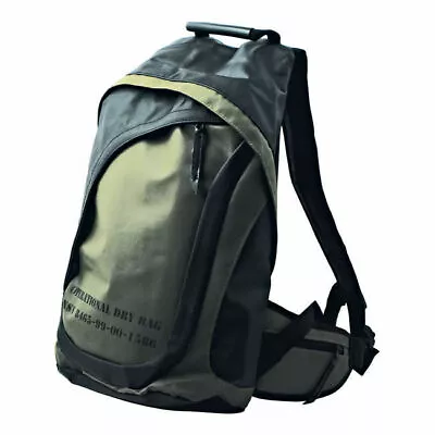 Fostex Waterproof Motorbike Backpack Rucksack 12L Green Black Ultra Light • $92.68