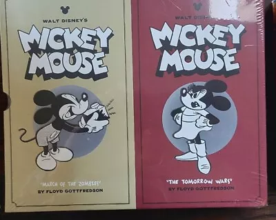 Disney's Mickey Mouse Vols 1&2 1&2 3&4 7&8  Floyd Gottfredson Factory Sealed • $78.50