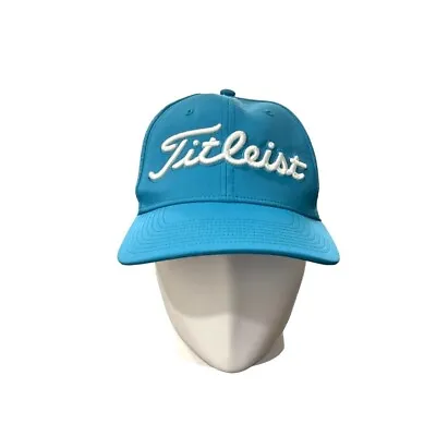 Titleist Tour Performance Golf Hat Adjustable Cap Turquoise Blue • $24.74
