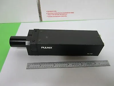 Microscope Inspection Video Camera Ccd Pulnix Tm-745 Optics As Is Bin#n4-16 • $79