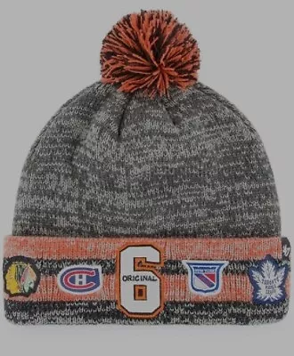 Original 6 NHL '47 Cuff Knit Hat Winter Beanie New With Tags NWT • $28.99