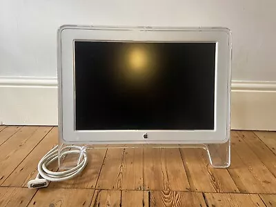 Apple Studio  Cinema  Display 20  LCD Computer Monitor Used - Fully Working  • £95.99