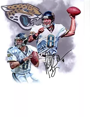 Mark Brunell Jacksonville Jaguars Autographed Signed Football Photo Washington C • $12.99