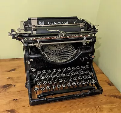 Underwood No. 5 Antique Typewriter C. 1909 • £135