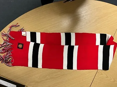 MANCHESTER UNITED FOOTBALL SCARF - MAN UTD - Free P & P • £4.95