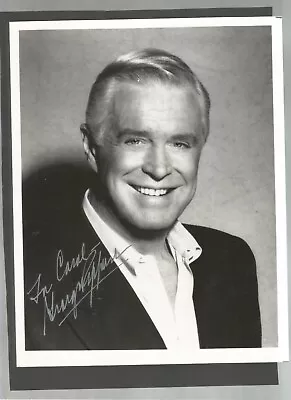 George Peppard The A Team Breakfast At Tiffanys Autograph Signed Photo Film Star • £6.99