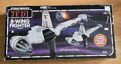 Vintage Star Wars B Wing Complete W/ Box Inserts Unused Stickers 1983 • $450