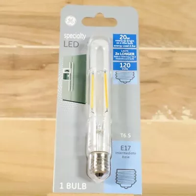 GE Specialty LED 20-Watt EQ 5.3-in T6.5 Soft White Appliance Bulb E17 • $7.99