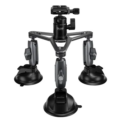 Extra Large Triple Suction Cup Mount For GoPro HERO 12/11/10/9/8/7/6/5/4/3/MAX • $149.95