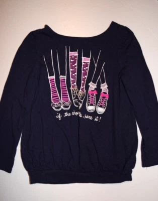 £14.53 • Buy Euc Gymboree Bundled & Bright Navy Magenta Shoes Long Sleeve Shirt Size 6