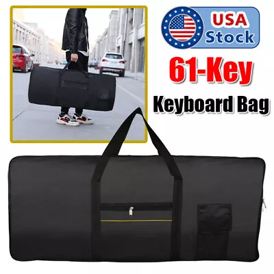 61 Key Keyboard Gig Bag Waterproof Electronic Piano Cover Case For Casio Yamaha • $29.99