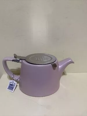 London Pottery Oval Pink Filter Teapot - Ceramic Makes 2/3 Cups Of Tea Chipped • £12.99