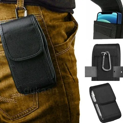 Universal 2in1 Belt Loop Hook Cover Pouch Sports Case All Mobile Phone Holster • £5.79