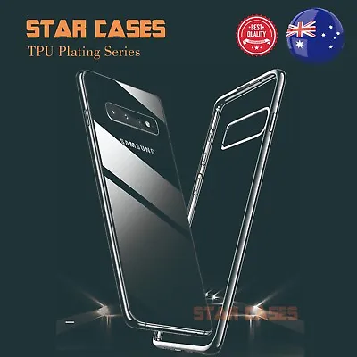 $7.99 • Buy Samsung S20 Plus Ultra S10e S9 S8 Premium Slim Clear Silicone Clear Case Cover  