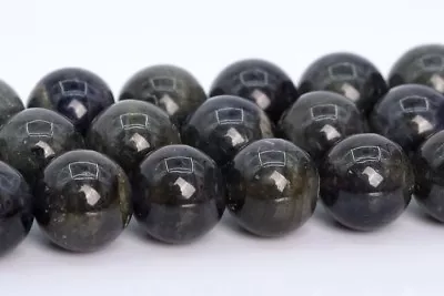 9MM Genuine Natural Iolite Beads South Africa Grade A Round Loose Beads 15.5  • $18.99