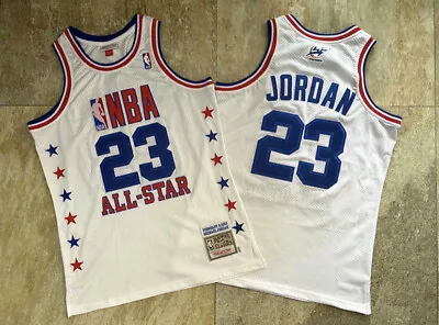 Washington Wizards Michael Jordan White Allstar Game Basketball Vintage Jersey • $45.89
