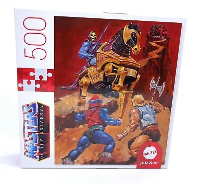 Masters Of The Universe Mattel 500 Pc Jigsaw Puzzle He-man Skeletor Mekaneck • $9.98