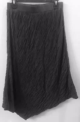 NWT SIMPLY VERA WANG Skirt Grey Ruched Asymmetric Hem MSRP $58.00 Women's Medium • $34.99