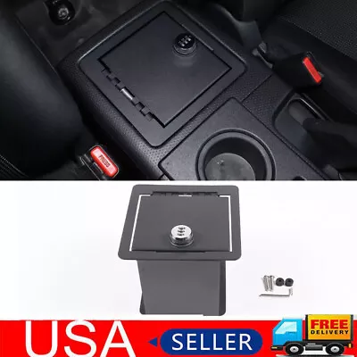 Console Storage Safe Lockbox Center Armrest Box For Toyota FJ Cruiser 2007-2014 • $134.99