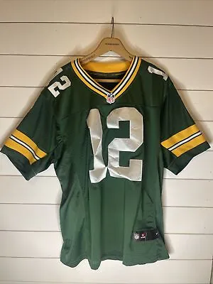 Nike On The Field Aaron Rodgers #12 Green Bay Packers  Jersey Men’s Sz: L 48 • $24.99