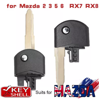 2x Replacement Folding Flip Remote Key Head Only For Mazda 2 3 5  6 RX7 RX8 MX5 • $12.90