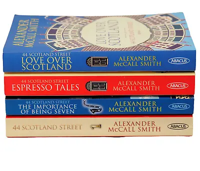 $39.50 • Buy ALEXANDER McCALL SMITH 4 X Novel Paperback Books 44 Scotland Street Bundle Lot