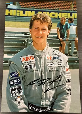 Michael Schumacher Photograph Signature Autograph Signed 79 X 118 Inch • $139