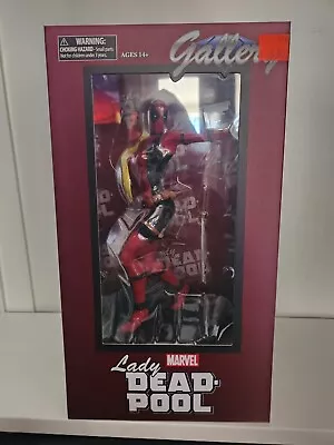 Diamond Select Toys Marvel Gallery Lady Deadpool PVC Statue Figure 2016 (NIB) • $20