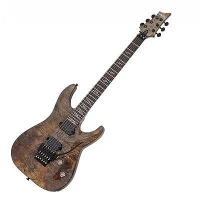 $834.69 • Buy Schecter Omen Elite-6 FR Floyd Rose Electric Guitar - Charcoal
