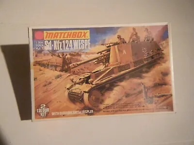 CLASSIC 1974 MATCHBOX 1/76 Sc WW II German Army Sd Kffz-124 WESPE Mobile Art.Gun • $11.95