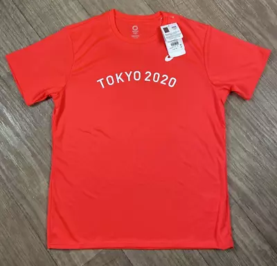 ASICS Tokyo 2020 Olympic Official T Shirt Men’s Size UK M(tag XL) • £29.99