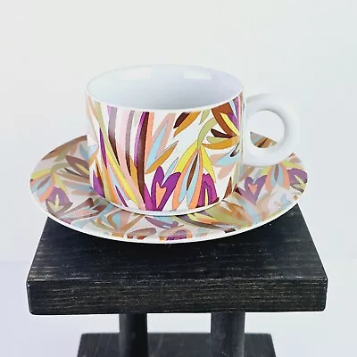 Missoni For Target 20th Anniversary Floral Stoneware Stacking Coffee Cup RARE! • $39.95