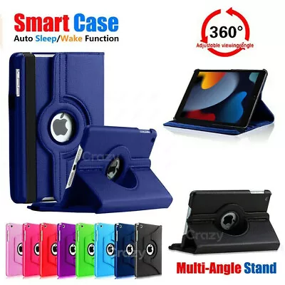 Flip Leather Stand Case Cover Fr Apple IPad 9th 8th 7th Gen 10.2  9th Generation • $9.95