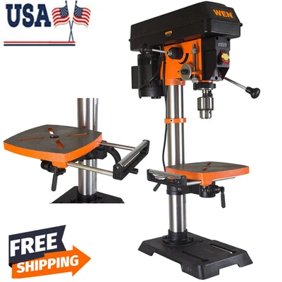 $287.99 • Buy 5-Amp 12-In Variable Speed Cast Iron Benchtop Drill Press W/Laser And Work Light