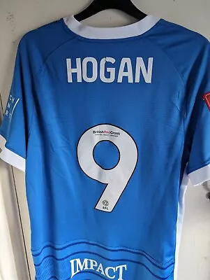 Birmingham City Match Worn Shirt Scott Hogan 2022/23 FA CUP • £90