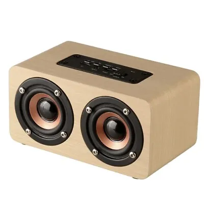 Retro Wooden Design Portal Bluetooth Speaker • $58.48