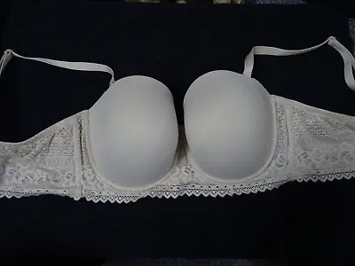 M&S 38D Opaline Underwired Padded Multiway Balconette Bra • £4.99