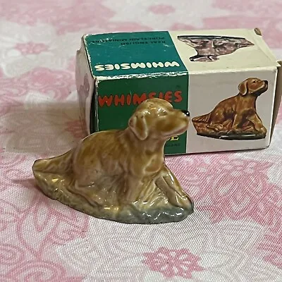 £3.99 • Buy Wade Whimsies No 13 Setter Dog Boxed Original Box Ornament Vintage Collectible