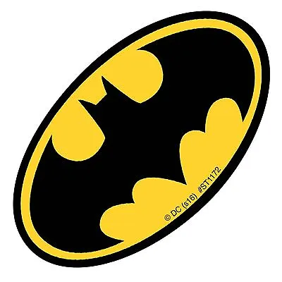 $2.95 • Buy Batman Stickers - Batman Logo Stickers X 5 - Birthday Party Supplies Favours