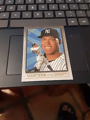 Aaron Judge 2021 Topps Gallery Masters Of The Craft #MTC-13 Yankees • $2.09