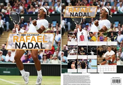 Rafael Nadal  Calendar 2024 ( A3 Size ) • £9.99