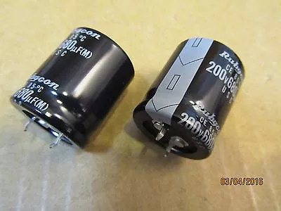 $9.99 • Buy Lot 2 Rubycon Radial SNAP-IN Aluminum Electrolytic Capacitor E-CAP 200V 680uF